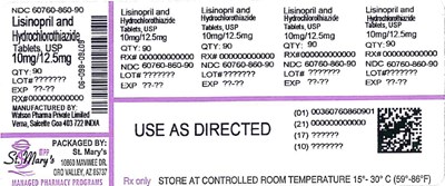 Lis (Lisinopril And Hctz 60760 860 90)